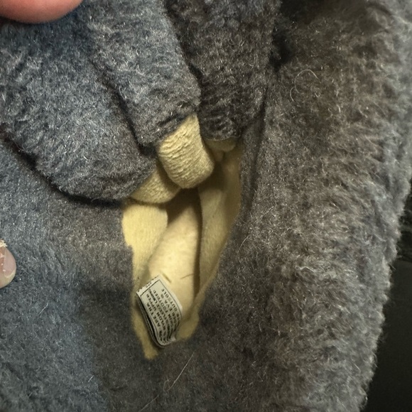 Bearpaw Tall Knit & Suede Winter Snow Boots Women’s 8 Blue Patterned Lace-Up - Picture 10 of 13